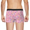 Onderbroek Zoete Roze Donut Hagelslag Homme Slipje Man Ondergoed Comfortabele Shorts Boxershorts