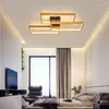 Lampadari rettangolo moderno soffitto a led per soggiorno camera da letto studio dimmerabile 110V 220V lampadario lampadari