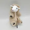 Animali di peluche ripieni 16 cm Carino Felissimo YOU + MORE Peluche di alpaca rasata Divertente Bambola di agnello peloso Peluche di pecora con vestiti Placare i regali di compleanno L230707