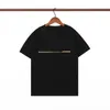 Mens Designer MEN T-Shirts T Shirts Fashion Black White Short Sleeve Letter Pattern T-shirt size S-XXL#j777