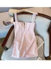 Basic Casual Klänningar Rosa Söt Elegant Princess Dress Korean Sexig Slim Gaze Patchwork Ärmlös Mini Mode Bodycon Clubwear Kvinna 230707