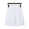 Pantaloncini di design da uomo Pantaloncini di tendenza alla moda Summer Beach Pantaloncini di colore bianco e nero di marca casual con tasca taglia asiatica M-3XL