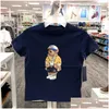 Tシャツキッズデザイナーラルフス S 服ベビーボーイズ幼児ガールズファッションストリートトップス夏子供幼児 Tシャツ青少年子供 Tod Dh6Rj