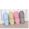 النعال التي يمكن التخلص منها فندق SPA Home Guest Shoes Anti-slip Cotton Clipper مريح ناعم ناعم لمرة واحدة