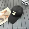 Ball Caps designer CE Home Embroidered Triumphal Arch Baseball cap Women and Men's Korean version of the Internet Red Versatile Sunshade Hat 9JVI