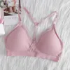 Camisoles Réservoirs Femmes Soutien-Gorge Coton Soutien-Gorge Sexy Lingerie Dentelle Bralette Dos Nu Crop Top Rembourré Femme Lingerie Sous-Vêtements Nursing Tank