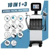 Multifunktionell 14 IN 1 Diamond Hydra ansiktsbehandlingsmaskin Water Jet Aqua Peel Hydro Dermabrasion Oxygen Ansiktsanordning Microdermabrasion Machine