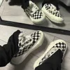 Vanness Wu XVESSEL2022 Summer Checkerboard Pixel Checker Half Sugar Canvas Shoes Fashion Men's And Women's Same Shoes Checker