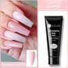 Vernis à ongles UR SUCRE 15ml Gel d'extension d'ongle Soak Off UV LED Acrylique Cristal Blanc Clair Nude Gel Vernis à Ongles UV Construction Gel 230706