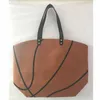 Foldable Handbags Baseball Tote Softball Basketball Football Volleyball Canvas Bags 7 Style