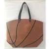 Faltbare Handtaschen Baseball -Tasche Softball Basketball Fußball Volleyball -Leinwandtaschen 7 Stil