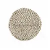 Mats Pads Corn Fur Woven Dining Table Mat Heat Bowl Placemat Round Coasters Coffee Drink Tea Cup Placemats T2I5771 Drop Delivery H Dhesn
