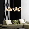 Chandeliers Modern Chandelier In The Living Room Ceiling Golden Bedroom LED Lights Decoration Luminary Light Fixtures