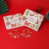 Mattor Julnedräkning Adventskalender 2023 Med Mode gör-det-själv Armband Halsband Berlocker Smyckekalendrar Höst utomhus #t2g