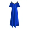 Casual Dresses Women's Summer Fashion Off Shoulder Strap Fitting Prom Formal Gown Women Petite With Sleeves