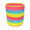 Giant Coil Spring Toys For Kids 6.1 Inch Jumbo Rainbow Spring Novelty Toy Huge Springs Large Birthday Party Favor Fun