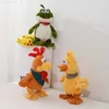 Animais de Pelúcia de Pelúcia 29/32cm Brinquedo de Dança Boneca de Pelúcia Elétrica Macio Recheado Galos Pato Sapo Adorável Presente de Festa com Música Brinquedo Educativo Infantil L230707