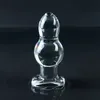 DildosDongs 4570mm Super duża gurda szklany korek analny prostata piłka do masażu ogromny tyłek Dilatador zabawki erotyczne dla par 230706