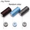 Rideaux 30/60 couleurs Kits de fil à coudre 250 mètres par bobines de fil de polyester avec 36 couleurs de bobines de fil à coudre pour la main ou la machine