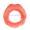 Party Favor 3 Colors Sile Rubber Face Slimmer Exerciser Lip Trainer Oral Mouth Muscle Tightener Anti Aging Wrinkle Masr Care Drop De Dh4L7