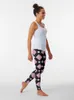 Активные брюки шесть розовых альт -костюмов леггинсы спортивная женщина спортивная йога
