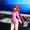 Anime Manga 23Cm Fate/grand Order Arcade Fgo Sweater Scathach Anime Figur Fordonschassi Docka Ornament Modell Garage Kit Leksaker Present L230706 L230706