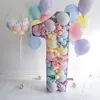 Other Event Party Supplies 73cm Giant Figure 1st 2nd 3rd Balloon Filling Box Birthday Balloon Stand 30 40 50 Ballon Frame Kids Adults Birthday Party Decor 230706