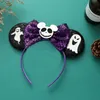 Hair accessories headband halloween mouse hairband ears girls sequins party festival cosplay handbands kids multistyle beautiful ba50 C23