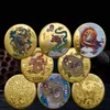 Moeda comemorativa de artes e ofícios para Dragon Rising em todo o mundo