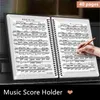 Заявка посадка A4 Size Music Part Paper Note Document Файл Организатор Держатель папки для хранения 20 страниц канцелярские товары Home Office 230706