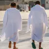 Этническая одежда мужская ирамполовое полотенце Hajj Umrah White Terry Saude Desert