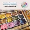 Paints 20Colors 12Colors Pearlescent Watercolor Pigment 8Colors Giveaway 230706