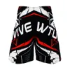 Pantalones cortos para hombre WTUVIVE MMA Boxing Características Entrenamiento deportivo Muay Thai Fitness Personal Fight Shorts muay thai boxing shorts short mma 230707