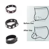 Cockrings Male Delayed Ejaculation Cock Ring Fetish Leather Penis Attachment Sex Toys for Men Gay Bondage Chastity Belts Rings 230706