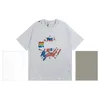 Balenciag T-shirt Été Nouveau Paris Broderie Classique Designer De Luxe Hommes Femmes Top Lettre Coton Vêtements À Manches Courtes Col Rond X2V4