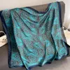Szaliki wiosna jesienna moda Moda Słońce Ostra podróżna Kobiety 110x110 cm Square Imitated Silk Decoration Scarf