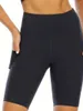 Women's Leggings JSC Black Sexy Women Yoga Sport Phone Pocket Fitness Running Pants Stretchy Sportswear Gym Slim Pant