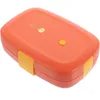 Ensembles de vaisselle Snack Container Box Déjeuner isolé Kids Sandwich Boxs Seal Sealing Case 304 Élèves En Acier Inoxydable