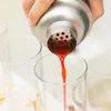 Wine Glasses UPORS Stainless Steel Cocktail Shaker Mixer Martini Boston For Bartender Drink Party Bar Tools 550ML750ML p230706