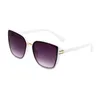 Негабаритные солнцезащитные очки для женщин роскошные дизайнерские дизайнерские бокалы пляжные очки украшения квадратные оттенки UV400