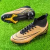 Chaussures de sécurité Hommes Football TFFG Formation Football Crampons Futsal Hall Boot Herbe Artificielle Adolescent Enfants 230707