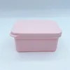 Scatole per il pranzo in silicone per bambini Scatola di immagazzinaggio sigillata per microonde senza BPA per uso alimentare