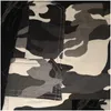 Men'S Jeans Mens Camouflage Cargo Men Mti Pocket Cotton Military Camo Denim Army Track Trousers Streetwear Pencil-Jeans Malemens Dro Dhfjt