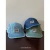 Ball Baps for Men Vintage Denim Flat Brimmed Baseball Cap