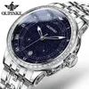 Montre mécanique automatique de haute qualité pour hommes en acier grand cadran 40mm hommes lumineux montre de luxe boucle solide montre en or hommes et femmes montres de mode avec boîte 3203