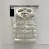 Hiver Designer Puffer Vest Mode Hommes Gilet Vers Le Bas Manteaux Chaud Designer De Luxe Sans Manches Puffer Veste Parkas Surdimensionné