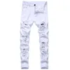 Mens Jeans Arrival Cotton Ripped Hole Casual Slim Skinny White Men Trousers Fashion Stretch Hip Hop Denim Pants Male 230706