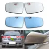 For Buick Lacrosse 2009 - 2015 Car Accessories Side Rearview Mirrors Lenses Rear View Mirror White Blue Glass Lens with Heating