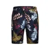 Men's Shorts Beach Pants Printed Youth Slim European And American Summer Foreign Trade Large Size Five Points