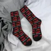 Chaussettes pour homme Winter Warm Crazy Design Femme Ayrton Senna Logo Absorbant la sueur Basket-ball